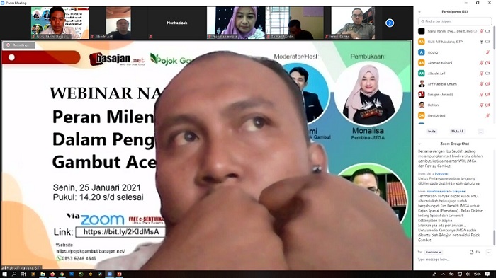  Milenial Harus Lebih Peduli Terhadap Gambut Aceh